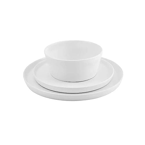 KARACA Salvare 18-Piece Elegant White Dinnerware Set