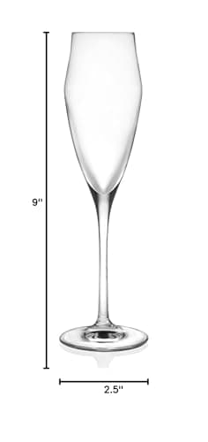 Lorenzo Ego-Flutes 6 Pack Clear