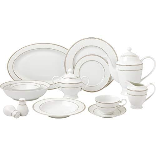 Lorren Home Trends Cosmo-57 Dinnerware Set for Entertaining