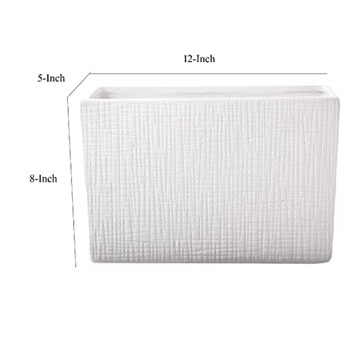 elegant Ceramic Rectangle Vase
