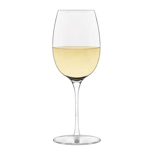 Libbey Signature Kentfield Curvature Wine Glass Set, Red & White, 4-Piece Gift Set — Kentfield Classic