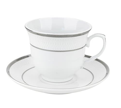 Lorren Home Trends LH430 Dinnerware Set, Silver