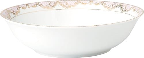 Lorren Home Trends 57 Piece 'Beauty' Bone China Dinnerware Set for 8 People, Pink