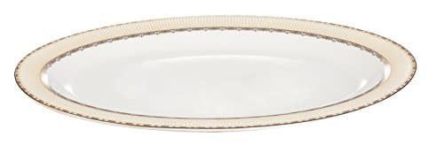 Elegant Lorenzo 57-Piece Gold Bone China Dinner Service for 8