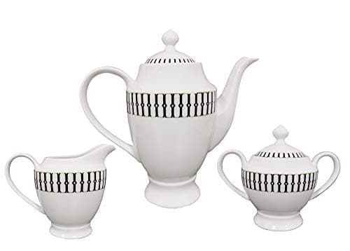 Lorren Home Trends Fiesta-57 Dinnerware Set for Entertaining