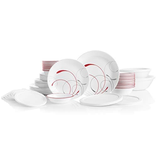 Corelle Vitrelle Mystic Gray 78-Piece Dinnerware Set — Splendor