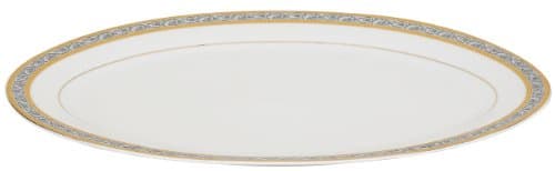 Refined and simplified title: Lorren Home Trends 57-Piece Porcelain Dinnerware Set, Safora, Service for 8