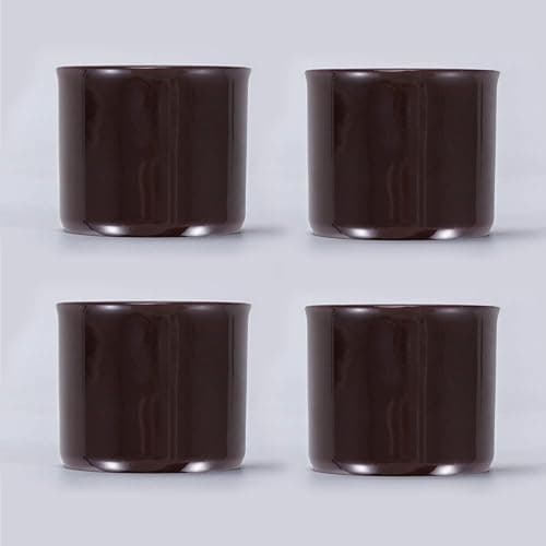 Ceramic Espresso Cups Set of 2, 2.5oz Demitasse Shots — magic inside