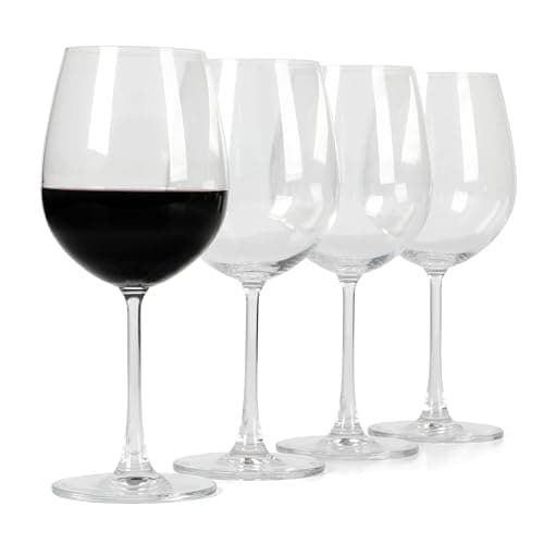 Martha Stewart Vivica Red Wine Glass Set - 20 OZ Stemmed 4 Pack