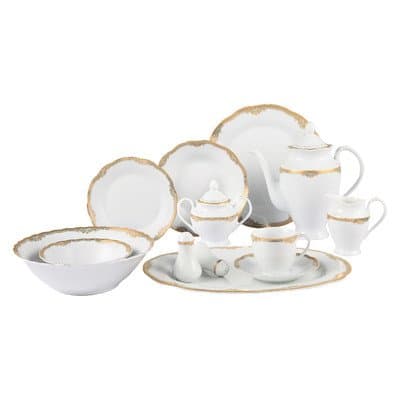 Catherine 57-Piece Complete Dinnerware Set