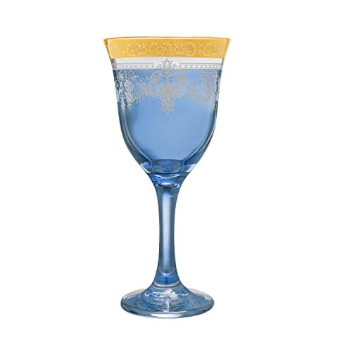 Multicolor Corona Wine Goblets (Set of 6)