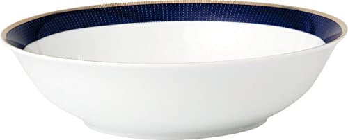 Midnight Blue Bone China Dinnerware Set - 57 Piece Service for 8