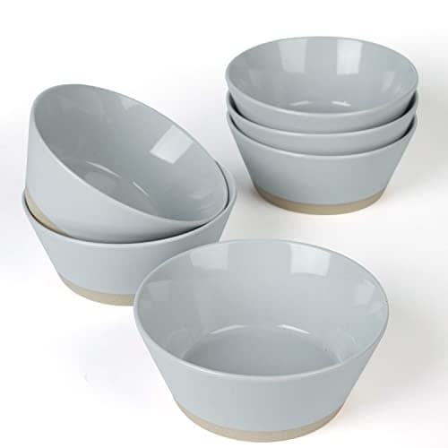 Famiware Saturn 4-Piece Pasta Bowls Set, White — Light Gray