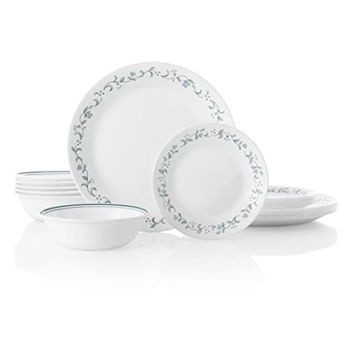 Corelle Vitrelle Timber Shadows 18-Piece Service for 6 Dinnerware Set — Country Cottage