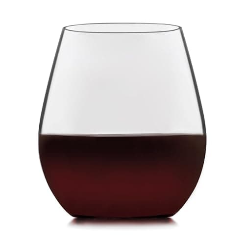 Libbey Signature Kentfield Curvature Wine Glass Set, Red & White, 4-Piece Gift Set — Kentfield Stemless Red