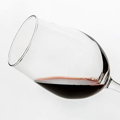 12-Ounce Classic Red/White Wine Glasses - UMI UMIZILI Party Set