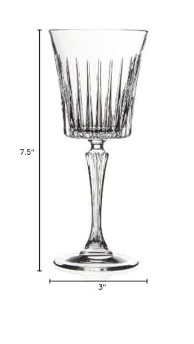 Timeless Wine Glasses by Lorren Home Trends RCR