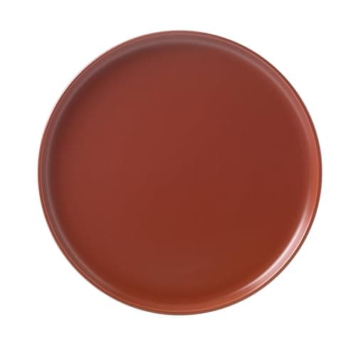 Lorren Home Trends Red Stoneware Dinnerware Set, 16-Piece, Microwave & Dishwasher Safe