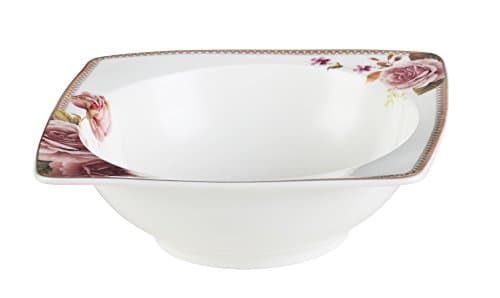 Lorenzo Multicolor 57 Piece Elegant Bone China Dinnerware Set for 8