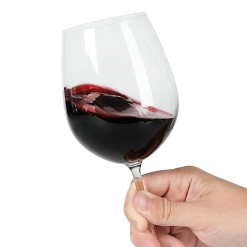 Martha Stewart Vivica Red Wine Glass Set - 20 OZ Stemmed 4 Pack