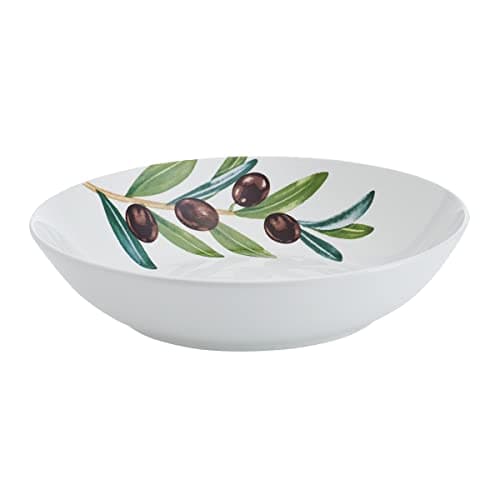 Studio Nova White 8 Inch 20 Ounce Pasta Bowls Set of 4