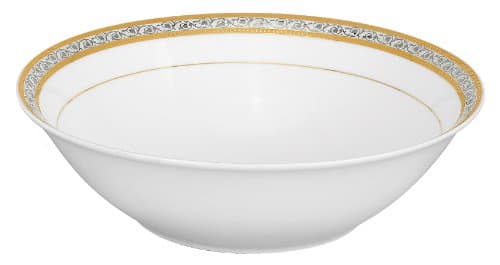 Refined and simplified title: Lorren Home Trends 57-Piece Porcelain Dinnerware Set, Safora, Service for 8