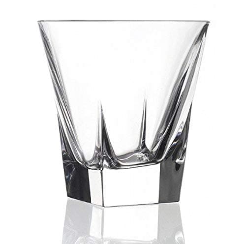 Lorenzo Rcr Crystal Fusion Double Old Fashion Glasses, Set of 6