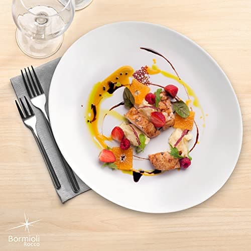 Bormioli Rocco Prometeo 6-Piece Pasta Bowl Set, Curved Design