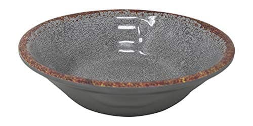 Gianna's 12-Piece Rustic Farmhouse Dinnerware Set (Gray)