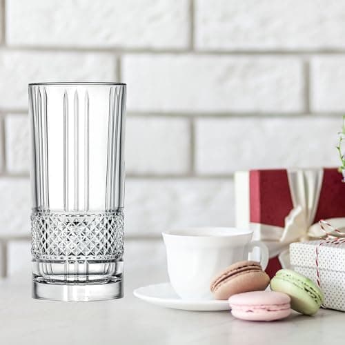 Lorren Home Trends High Ball Glass Set of 6