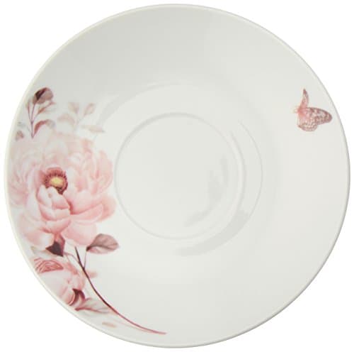 Butterfly and Floral Design Tea/Coffee Set for 4, Pink