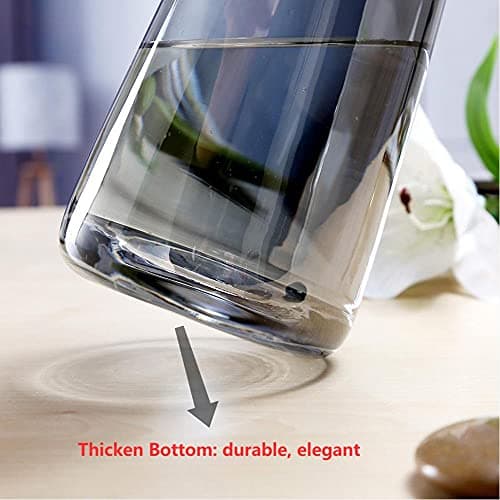 Modern Crystal Glass Vase for Home, Office, and Wedding Decor