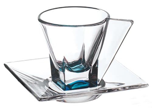 Fusion Crystal Multicolor Espresso Set