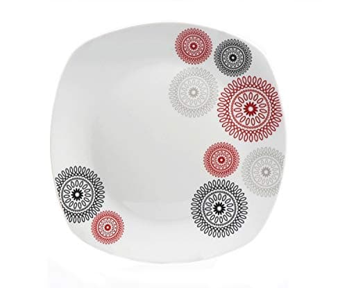 Lorren Home Trends Dinner Sets for Gatherings, Black, One Size