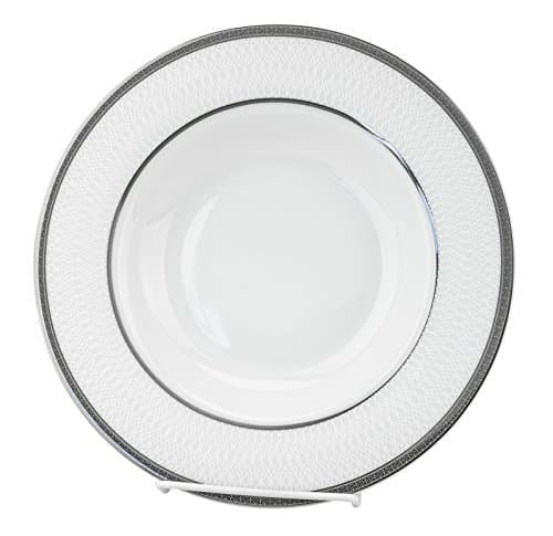 Lorren Home Trends LH430 Dinnerware Set, Silver