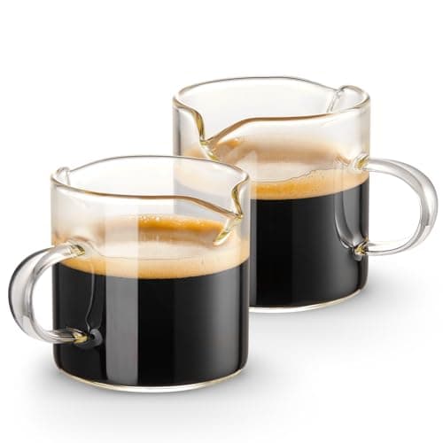 Espresso Cups Set of 2 for Espresso Machine