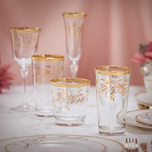 Lorren Home Trends Rosalia Flower High Ball, Set of 4


Rosalia Flower High Ball Set