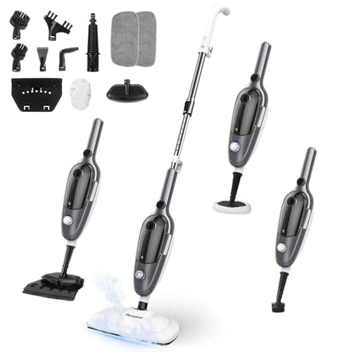 Steam Mop - Powerful Handheld Floor Steamer with 11 Accessories, Multi-Purpose for Home Cleaning