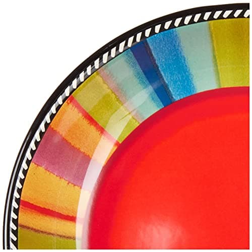 Certified International Sierra 9" Soup/Pasta Bowl, Set of 4 Assorted Designs – Hearty Meals & Vibrant Dinners