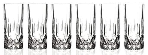 High Ball Water Glasses, 6 Count