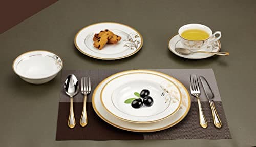Premium Bone China Dinnerware Set for 4