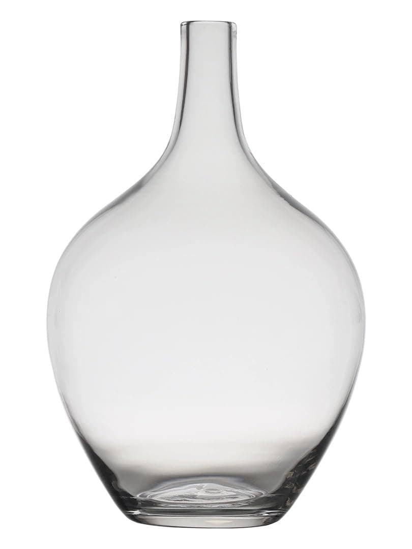 20" Clear Glass Vase for Pampas Grass & Home Decor