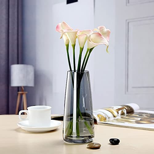 Modern Crystal Glass Vase for Home, Office, and Wedding Decor