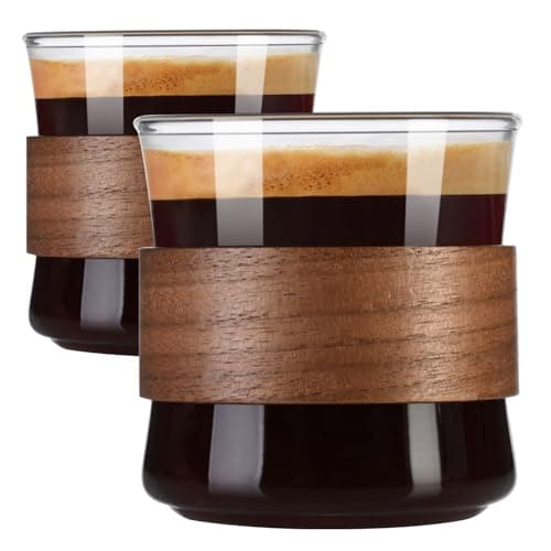 PARACITY Borosilicate Espresso Shot Glass Set of 2