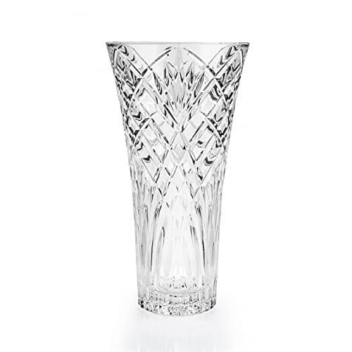 Handsfree Crystal Flower Vase, 16 x 16 x 30.25 cm
