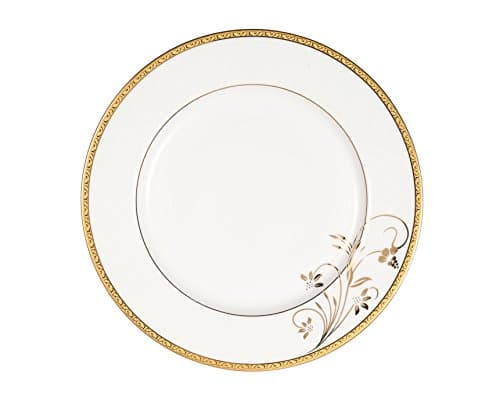 Elegant 24K Gold Floral Dinnerware Set for 8 by Lorren Home Trends