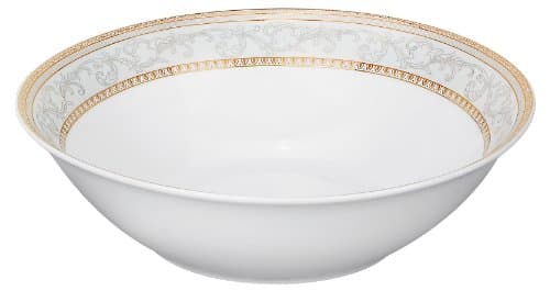 Lorren Home Trends 57-Piece Porcelain Dinnerware Set, Giada, Service for 8