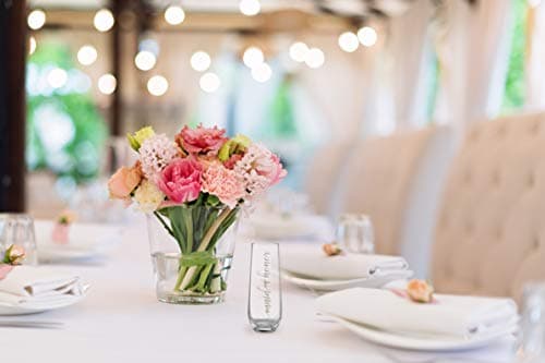 Maid of Honor Stemless Champagne Glass - Lillian Rose Gold - 5.75 - Clear