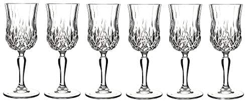 Opera Red Wine Glasses, Set of 6 for Lorren Home Trends