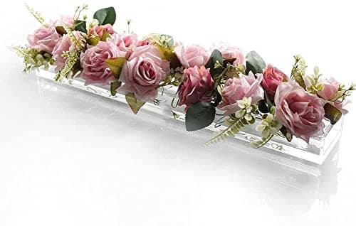 Acrylic Flower Vase for Dining Table Weddings Home Decor
